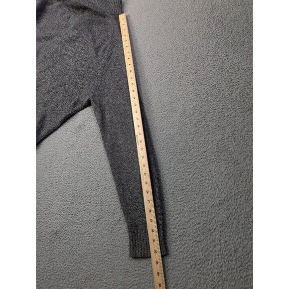 Smartwool Sweater Mens Large Merino Wool Blend Partial Zip Pullover Gray - Picture 13 of 15